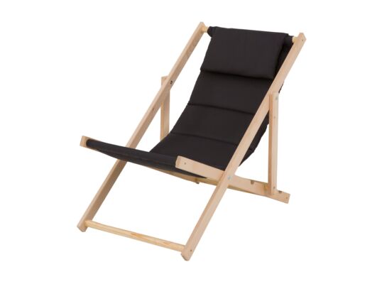 Leżak lux Hampton 110 x 58 x 60 cm szary