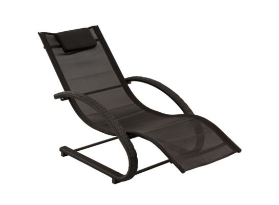 Leżak Valery 148 x 69 cm antracyt