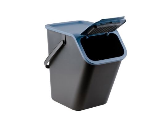 Pojemnik do segregacji Bini basic 25 l niebieski