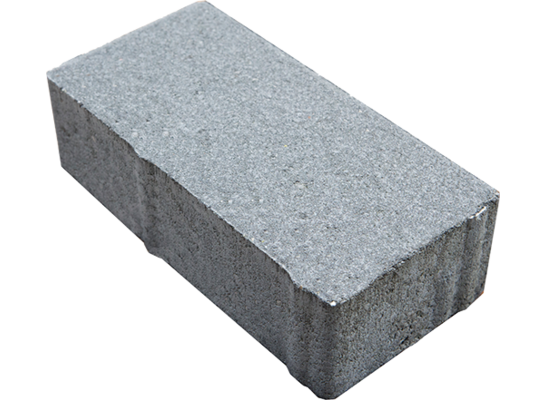 Kostka brukowa prostokąt gładki 4 x 10 x 20 cm szary POLBRUK