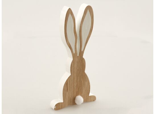 Zając 11 x 23,5 x 2,5 cm drewniany