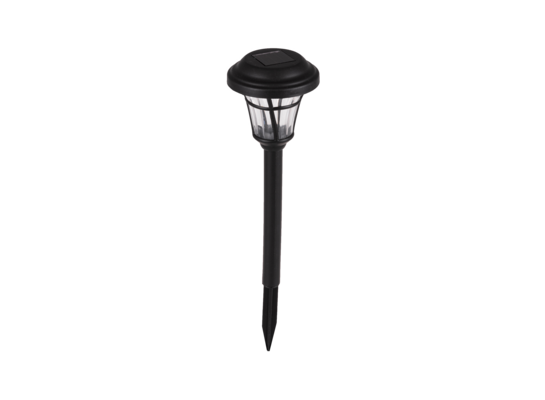 Lampa solarna LED czarna