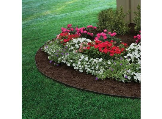 Obrzeże trawnikowe 100 x 4,5 cm 8 borderów i 16 kotew Nortene