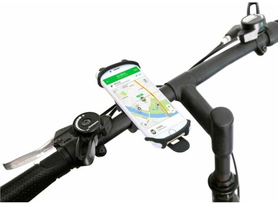 Uchwyt do telefonu silikonowy czarny