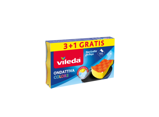 Zmywak Pur Active Colors 4 szt. Vileda