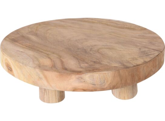 Stolik teak dia 30 x 7 cm