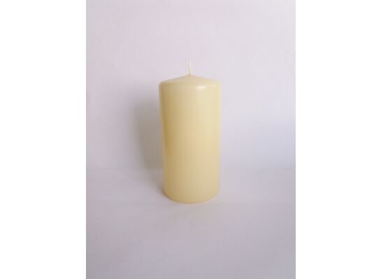 Świeca klubowa lakier ecru  12 x 5,8 cm