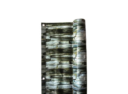 Mata balkonowa murek PCV / Mata dwustronna z filtrem UV 90 cm