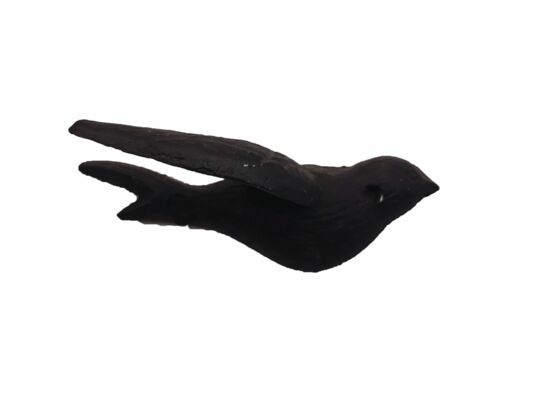 Dekoracja jaskółka metalowa 5 cm