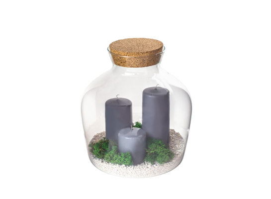 Balon mały z korkiem 25 cm