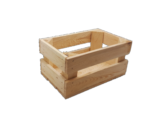 Skrzynka drewniana natura 32 x 20 x 18 cm S9316