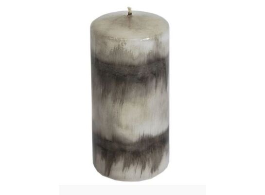 Świeca klubowa czarna 6 x 12 cm santa ana