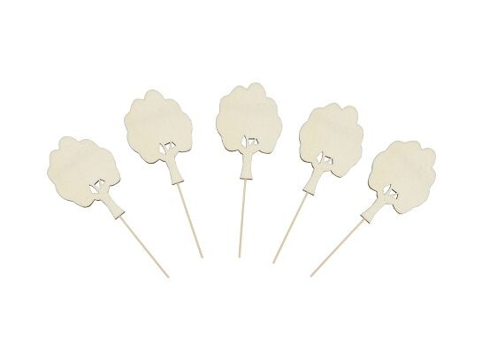 Drzewko mini 16,5 x 6 cm 5 sztuk