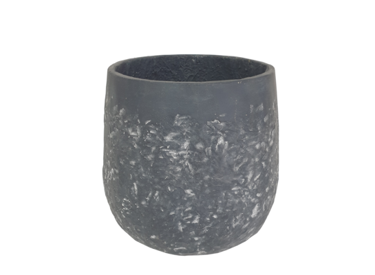Donica volcano grafitowa S 21 x 23 cm