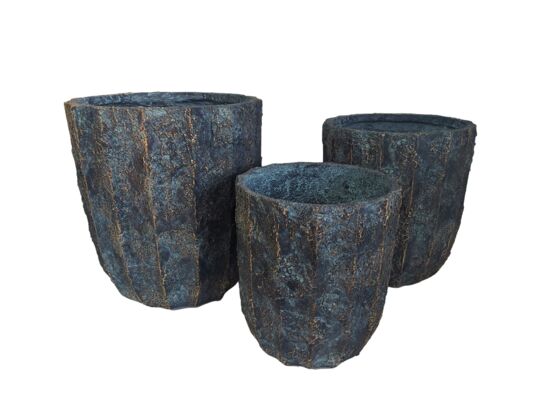 Donica ocean pozłacana M 38 x 42,5 cm