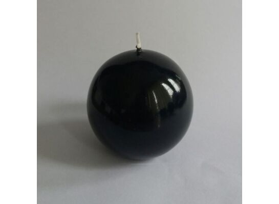 Świeca klasyczna kula K-2 lakier czarny 56 mm