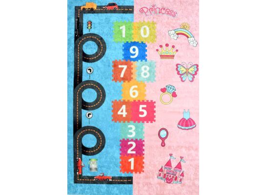 Dywan dziecięcy szary 160 x 230 cm 4040