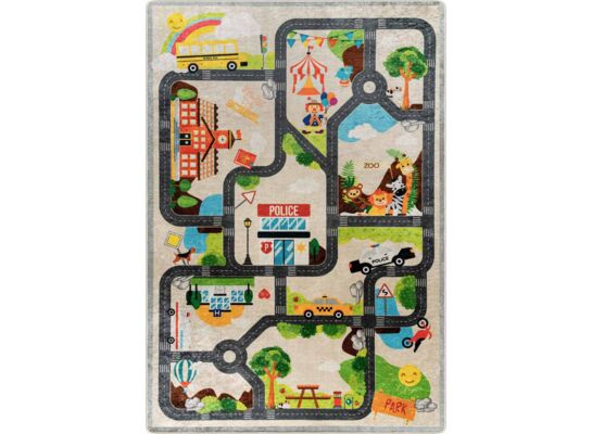 Dywan dziecięcy wielokolorowy 80 x 150 cm 0574