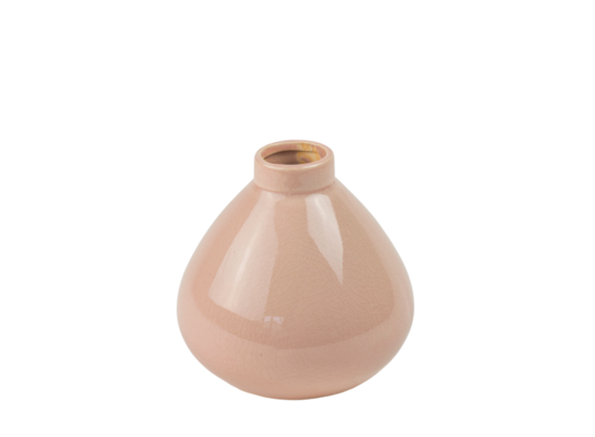 Wazon ceramiczny bańka róż 12 cm
