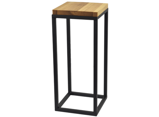 Kwietnik laval M black oak 20 x 20 x 77 cm