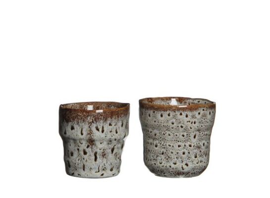 Osłonka Stef 2 rodzaje 7,5 x 7,55 cm biała