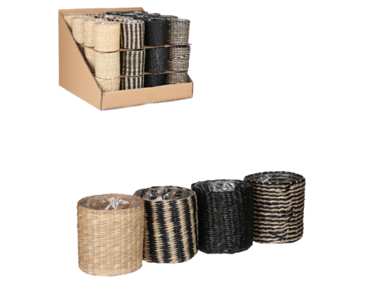 Koszyk alexis czarny 13 x 13 x 13 cm dir