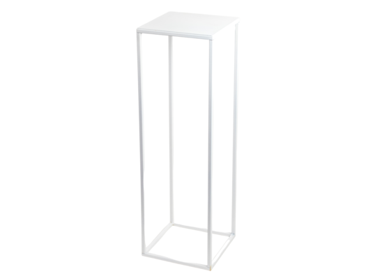 Kwietnik evron biały 19 x 19 x 62 cm dhg