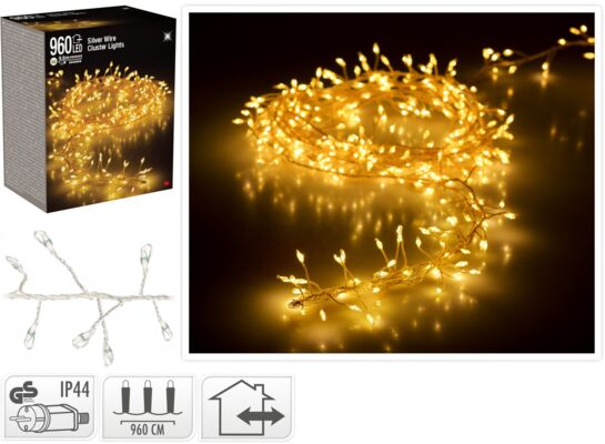 Lampki ciepły biały