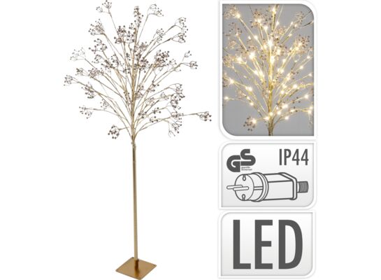 Drzewo 150 cm złote 102 LED