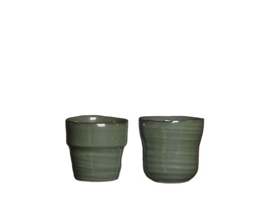 Osłonka Stef 2 rodzaje 7,5 x 7,55 cm zielona