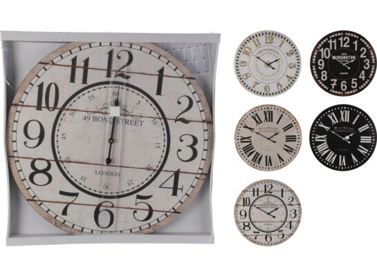 Zegar ścienny mdf 60 cm