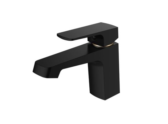 Bateria umywalkowa stojąca ARM-MUROGOLD-6 czarno-złota