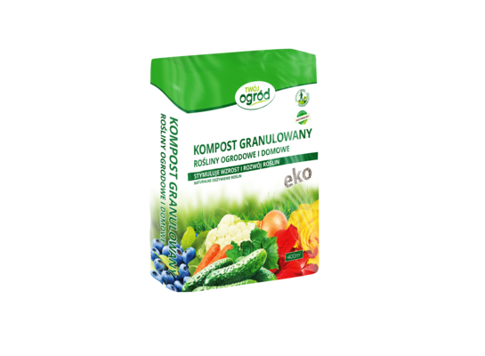 Kompost granulowany rośliny domowe ogrodowe 10 l Twój Ogród