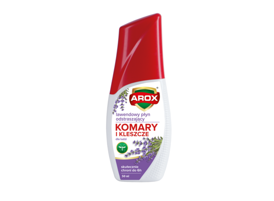 Ekologiczny płyn odstraszający na komary i kleszcze 50 ml Arox