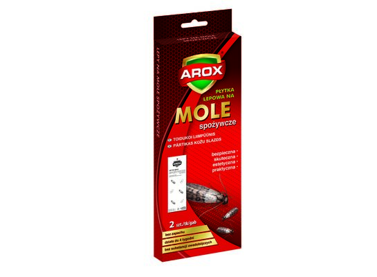 Płytka na mole spożywcze 2 sztuki Arox