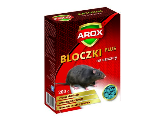 Gryzki na szczury 200 g Arox