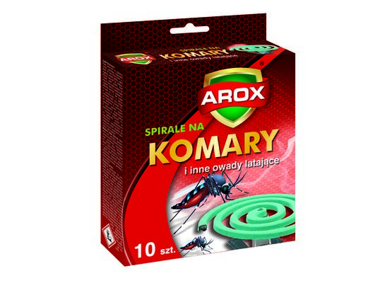 Spirale owadobójcze standard 10 sztuk Arox