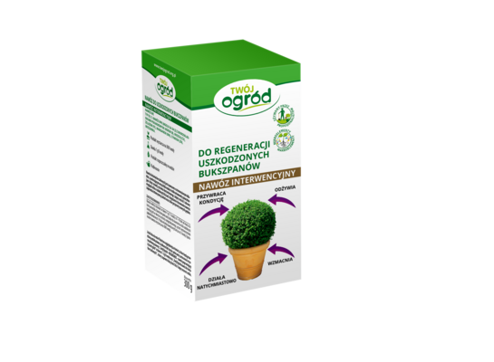 Nawóz do regeneracji uszkodzonych bukszpanów 300 g Twój Ogród