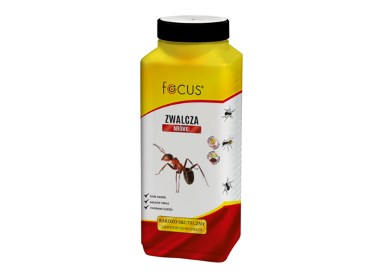 Granulat zwalcza mrówki butelka 900 g Focus