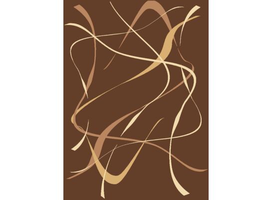 Dywan CHOCO 60 x 110 cm brąz