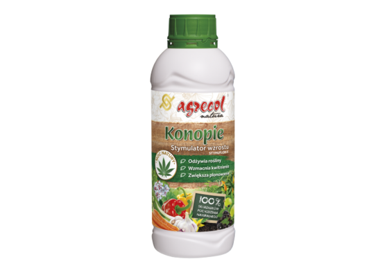 Konopie Stymuflor-k stymulator wzrostu roślin 1 l Agrecol