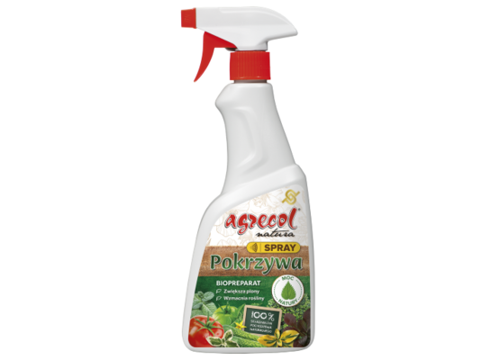 Pokrzywa Spray stymulator wzrostu roślin 500 ml Agrecol