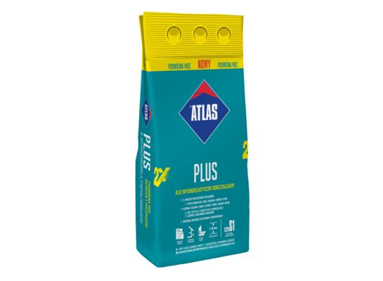 Zaprawa klejowa do płytek ATLAS PLUS 5 kg