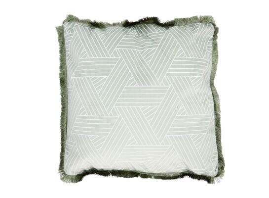 Poduszka dekoracyjna 43 x 43 cm zielona