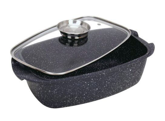 Brytfanna aluminiowa ONYX 32 x 11 cm 5,1 l szary