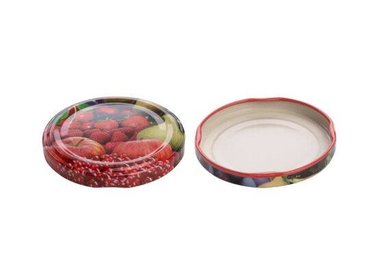 Nakrętki małe 10 sztuk OWOCE