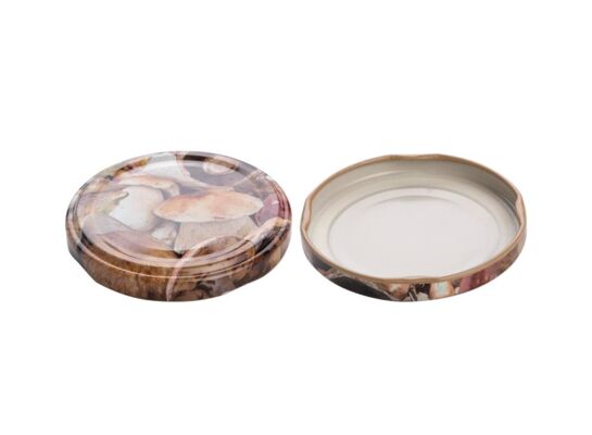 Nakrętki małe 10 sztuk grzyby