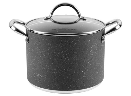 Garnek aluminiowy ONYX wysoki 20 cm 4,6 l