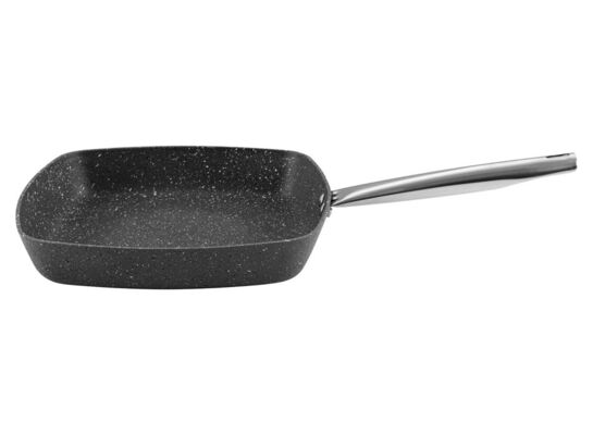 Patelnia aluminiowa ONYX GRILL 24 x 24 cm czarny