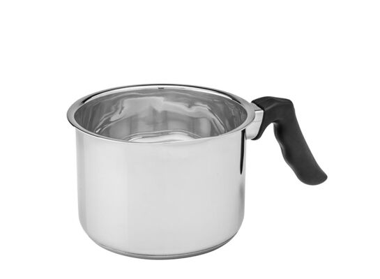 Garnek nierdzewny do mleka MARIO z wylewką 12 cm 900 ml